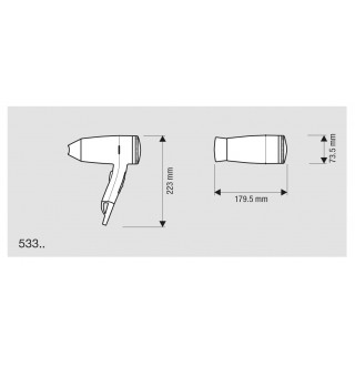 Фен для волос Valera Premium 1200 Push (533.03 Push)