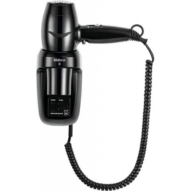 Настенный фен Valera Excel 1600 Shaver Black (561.17/044.05 Black) Настенный фен Valera Excel 1600 Shaver Black (561.17/044.05 Black)