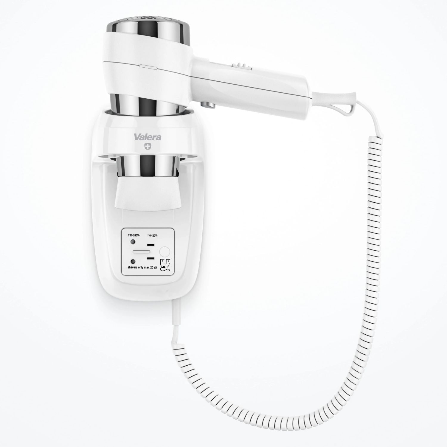 Фен настенный  Valera Action Super Plus 1600 Shaver (542.06/044.05 White)