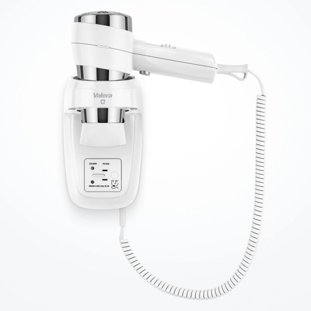 Фен настенный  Valera Action Super Plus 1600 Shaver (542.06/044.05 White)