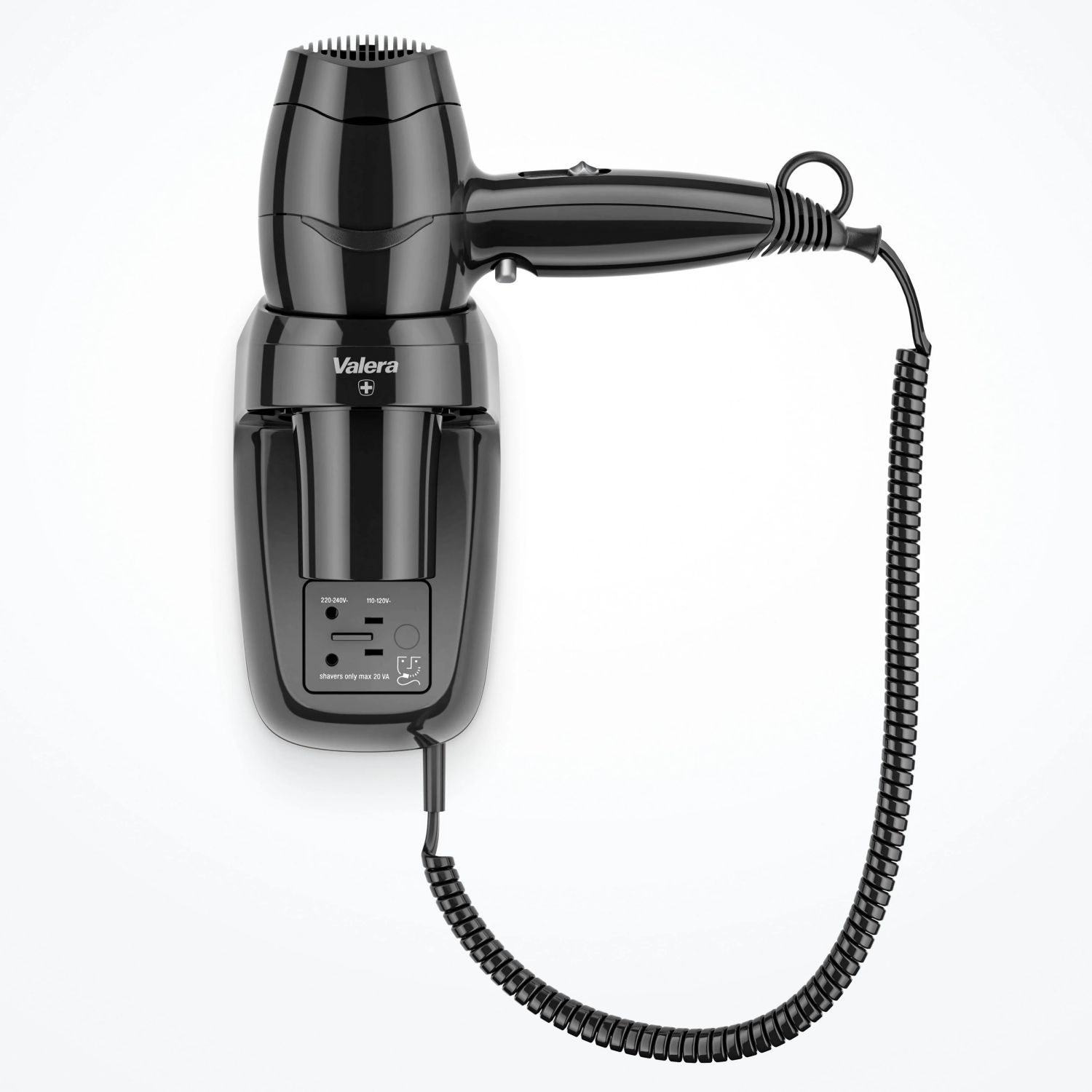 Настенный фен Valera Excel 1600 Shaver Black (561.17/044.05 Black)